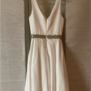 Gorgeous pageant or prom dress.